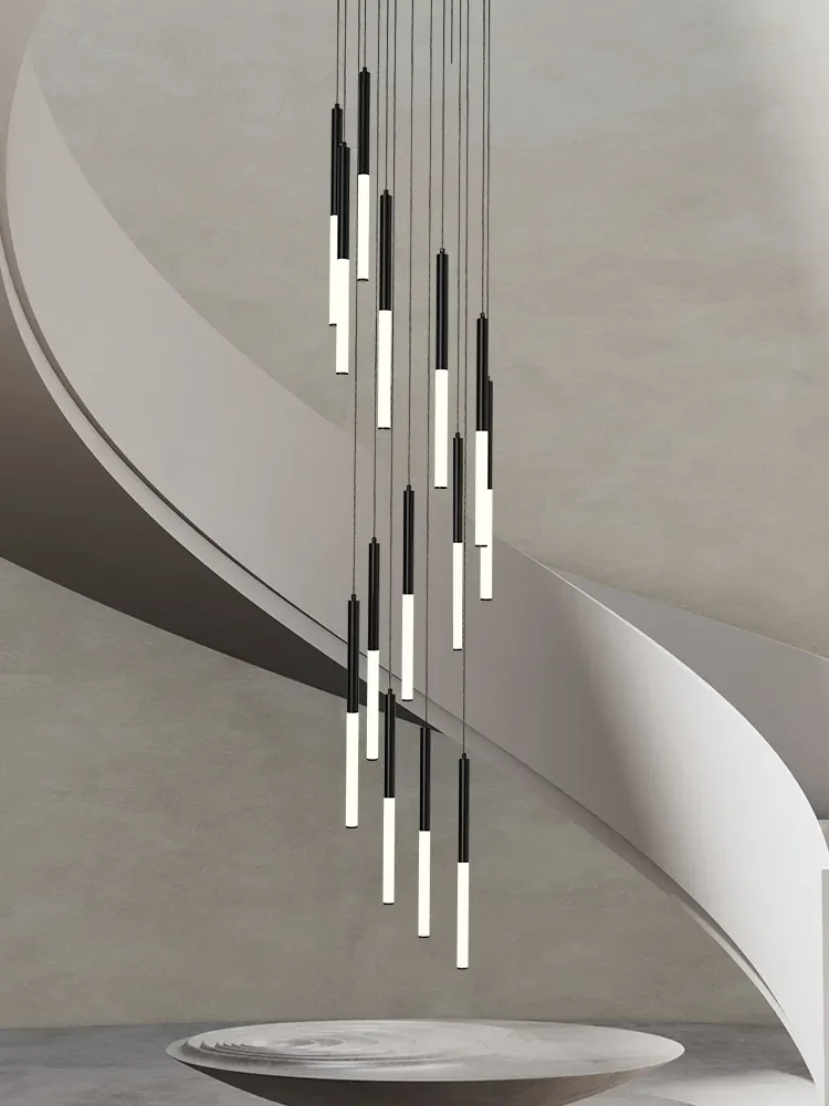 Modern LED Creative Black Roun - Interior Design Youtube review and price