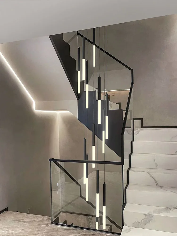 Modern LED Creative Black Roun - Interior Design Youtube review and price