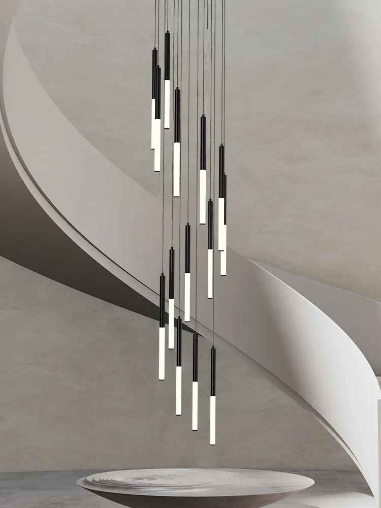 Modern LED Creative Black Roun - Interior Design Youtube review and price