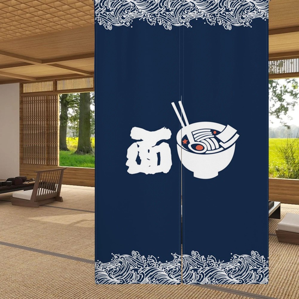 Japanese Linen Door Curtain Mo - Interior Design Youtube review and price