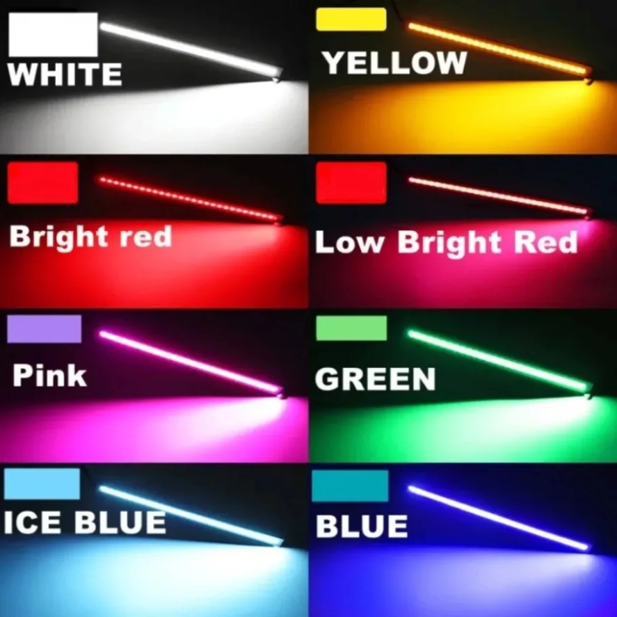 LED COB daytime running lights - Interior Design Youtube review and price