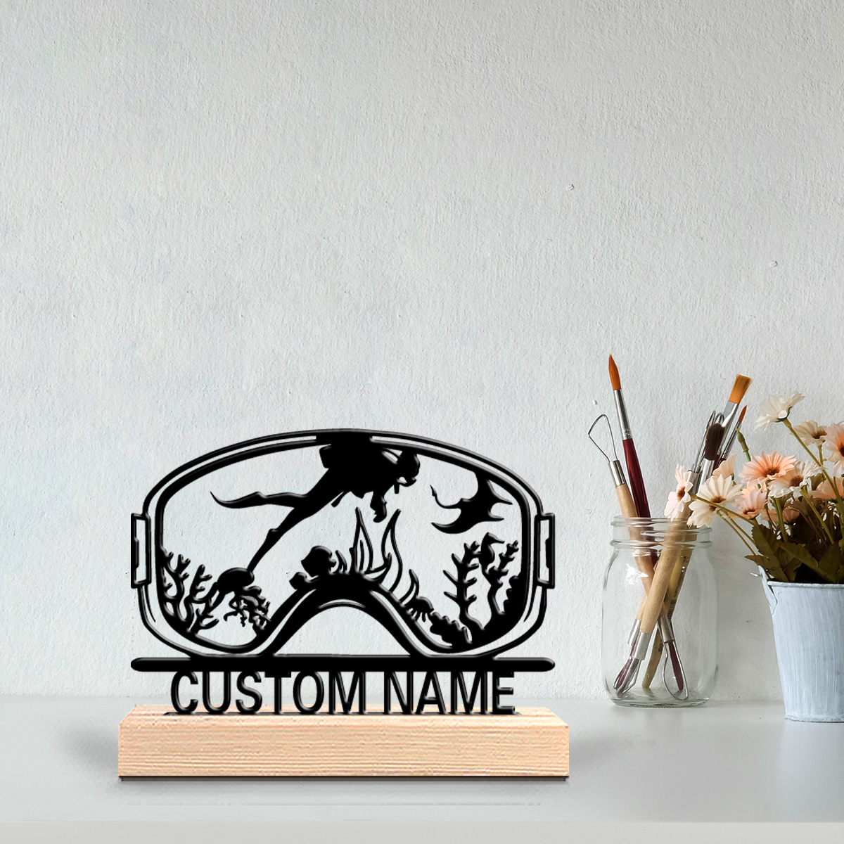 1pc Cute Personalized Custom D - Interior Design Room review and price