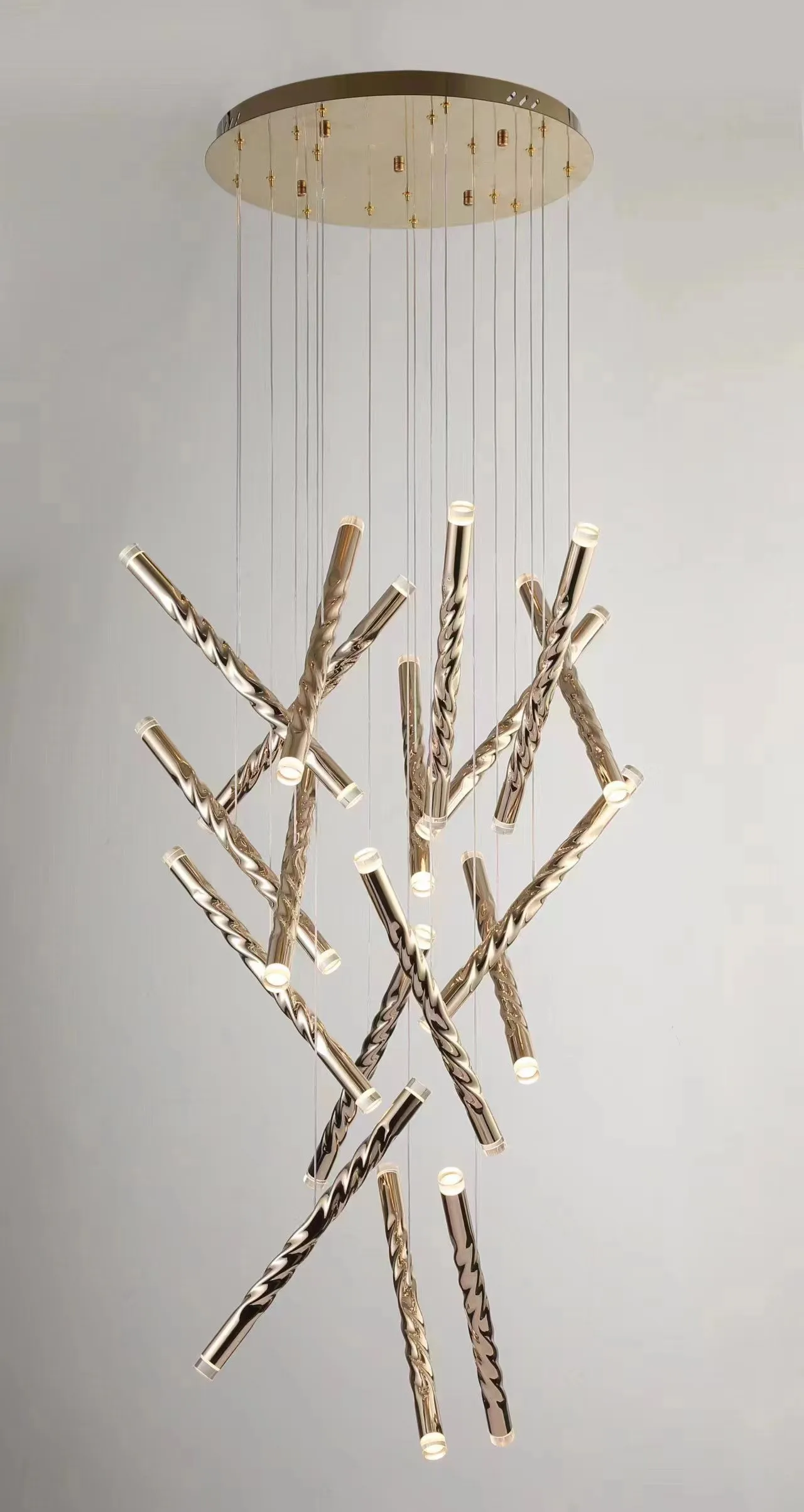 Modern LED Creative Gold Round - Interior Design Youtube review and price