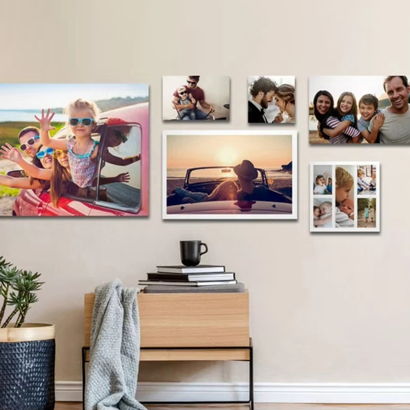 Custom Frameless Photo Canvas  - Interior Design Room review and price