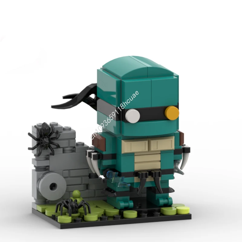177pcs MOC turtle shell warrio - Interior Design Lego review and price