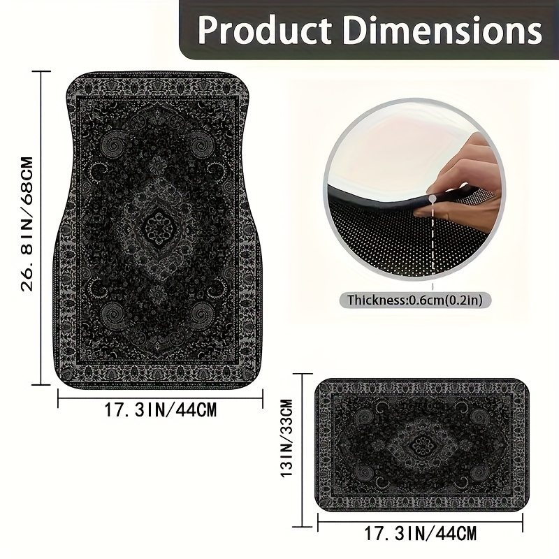 Car Floor Mats Rectangular Ban - Interior Design Co review and price