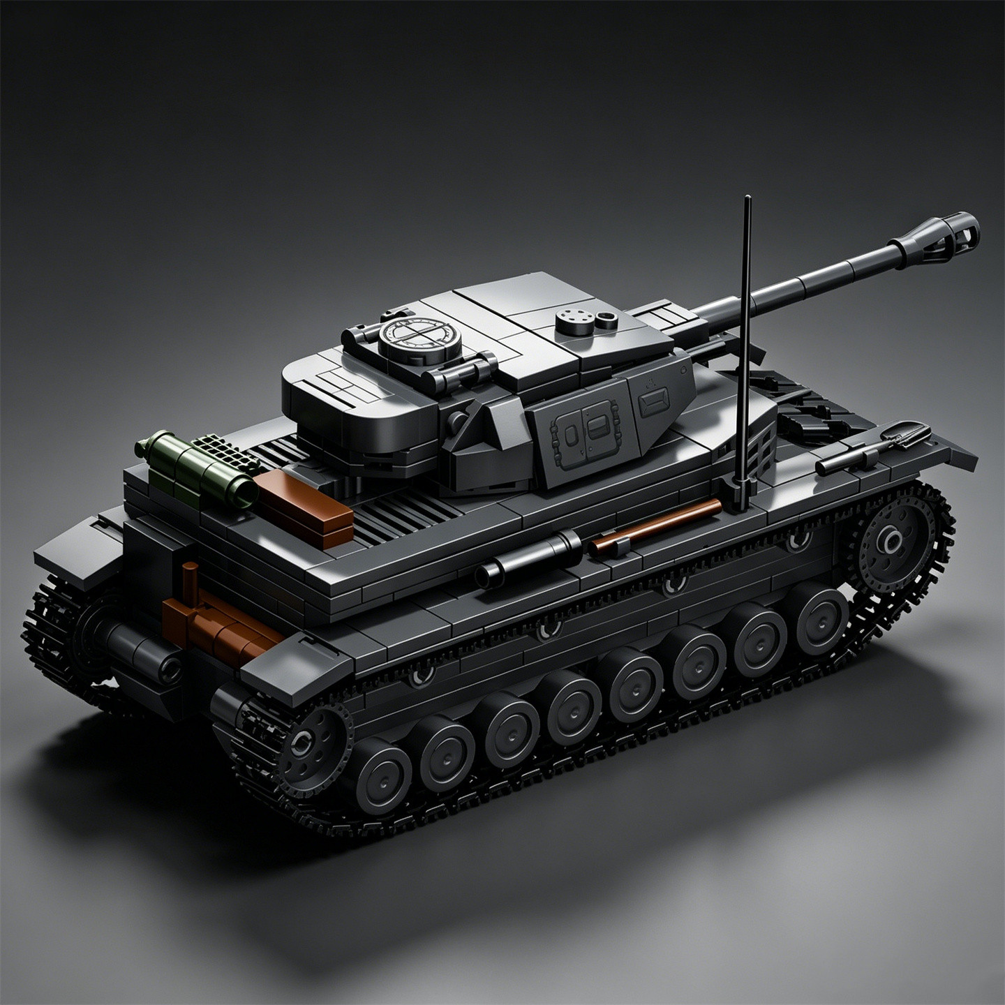1:35 Scale Tank No. 4 Type G w - Interior Design Lego review and price
