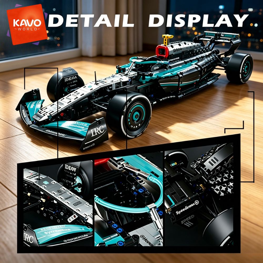 KAVOWORLD DIY Technical Champi - Interior Design Lego review and price